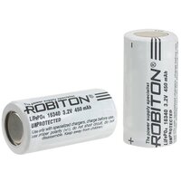 Аккумулятор ROBITON LiFe16340-450 450мАч без защиты PK1