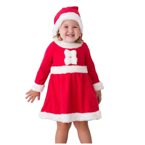 фото Карнавальный костюм внучка санты, возраст 3-5, рост 104-116 россия нет бренда