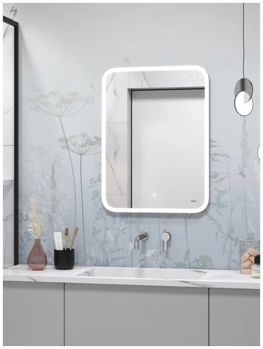 Зеркало для ванной с LED подсветкой и сенсором Reflection Blessed 500х700 RF5426BL