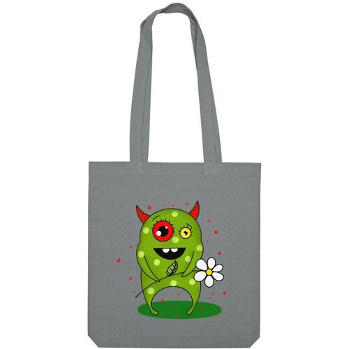 фото Сумка шоппер us basic, серый