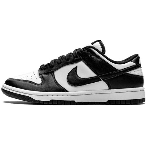 Кроссовки NIKE nike dunk low retro white black (2021), размер 41, черный