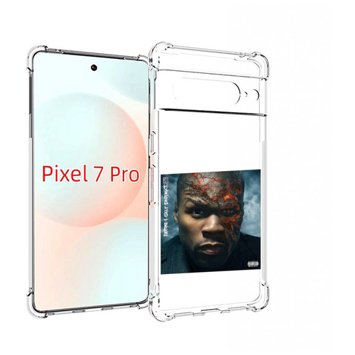 Чехол MyPads 50 Cent - Before I Self Destruct мужской для Google Pixel 7 Pro задняя-панель-накладка-бампер