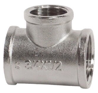 Тройник переходной 3/4"вн x1/2"вн x3/4"вн