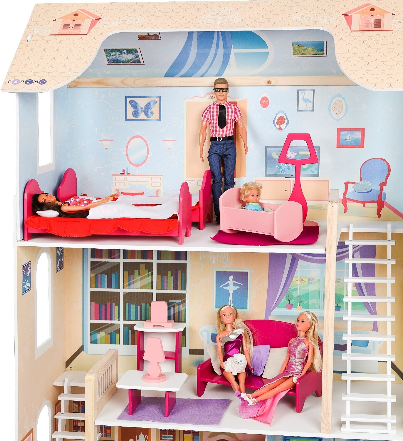 Домик для Barbie (Барби) PAREMO ШАРМ - фото №7