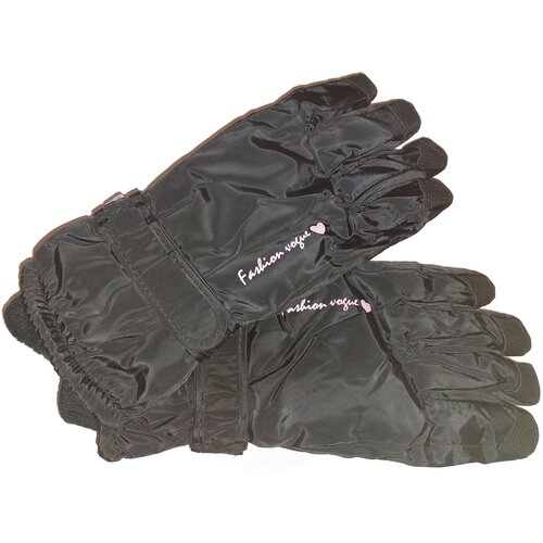 фото Женские теплые, зимние, болоневые перчатки с начесом бежевые футболика