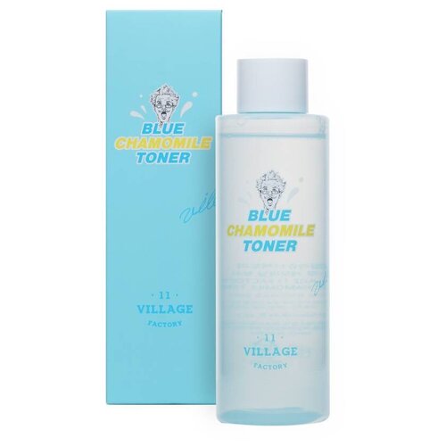 VILLAGE 11 FACTORY Blue Chamomile Toner Успокаивающий тонер с экстрактом голубой ромашки