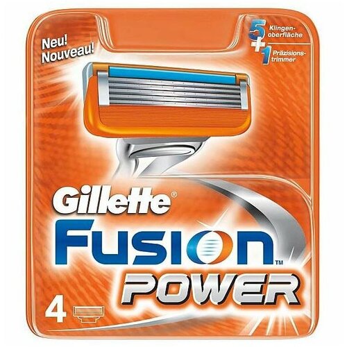 Сменная кассета GILLETTE Fusion 4 шт сменная кассета gillette fusion proglide 4 шт