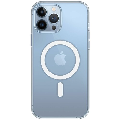 Чехол + Стекло для iPhone для iPhone 13 Pro Max прозрачный чехол накладка rokform crystal case для iphone 13 со встроенным неодимовым магнитом материал поликарбонат цвет прозрачный
