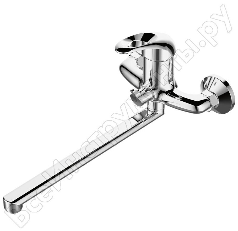 Смеситель для ванны DEVIDA, с поворотным изливом и встроенным поворотным дивертором DVL0323-04 / кран для ванны