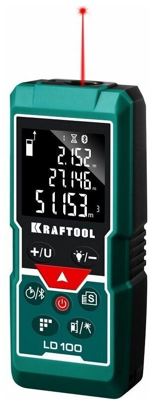 Лазерный дальномер Kraftool LD-100 [34765]