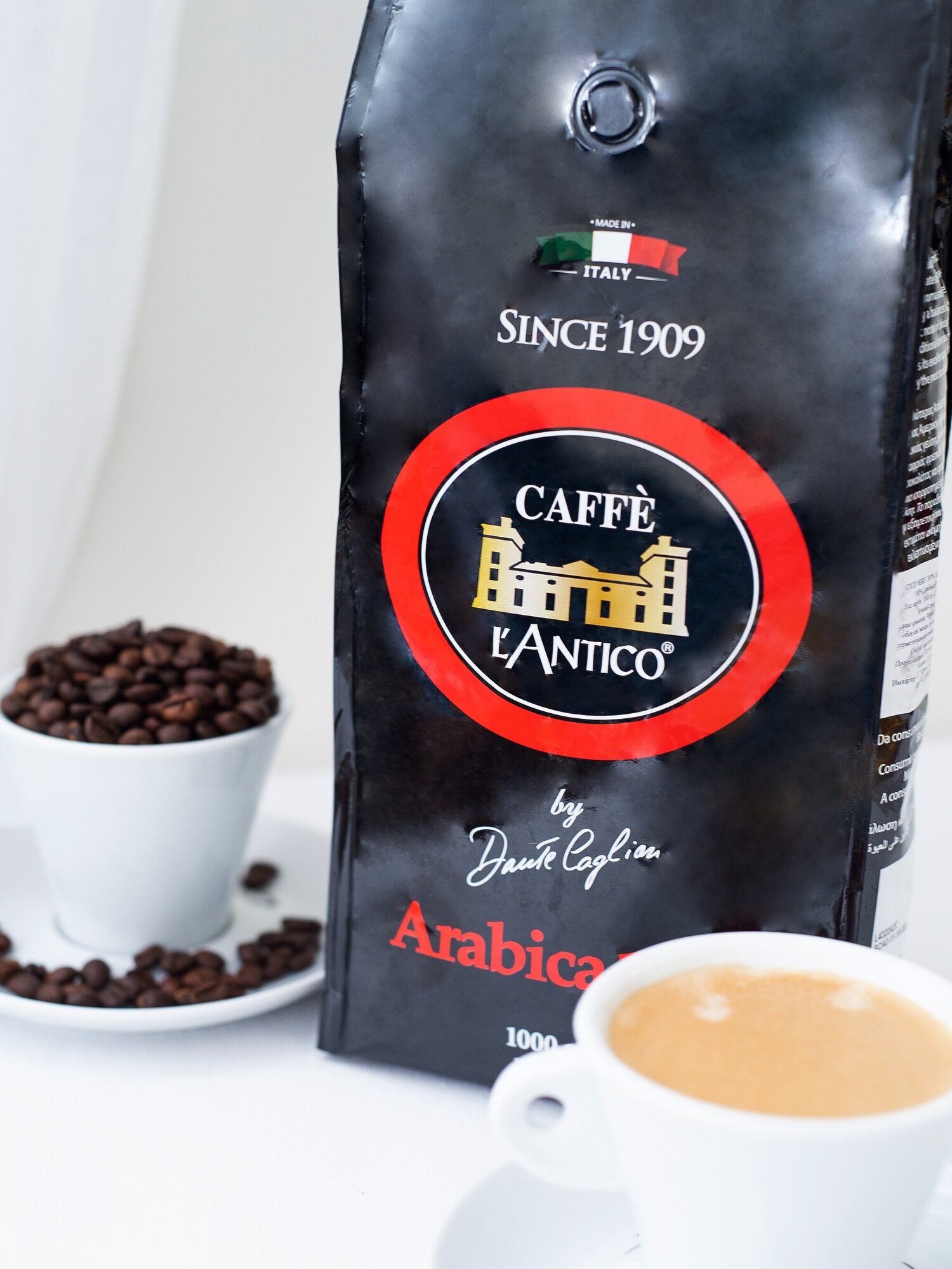 Кофе в зернах Caffe Lantico Pure Arabica, 1 кг - фото №4