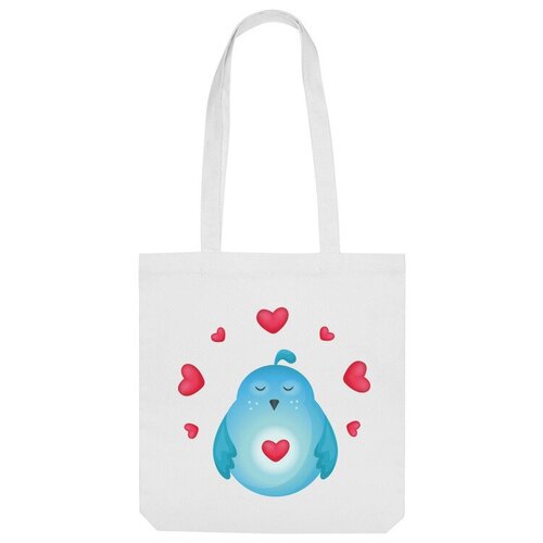 фото Сумка шоппер us basic, белый