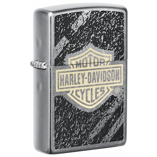 Зажигалка Zippo 49656 бензиновая Harley-Davidson Street Chrome