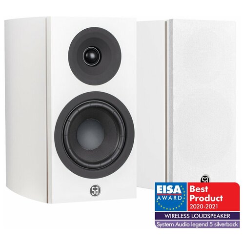 Активная полочная акустика System Audio SA legend 52 silverback White Satin 25499000₽