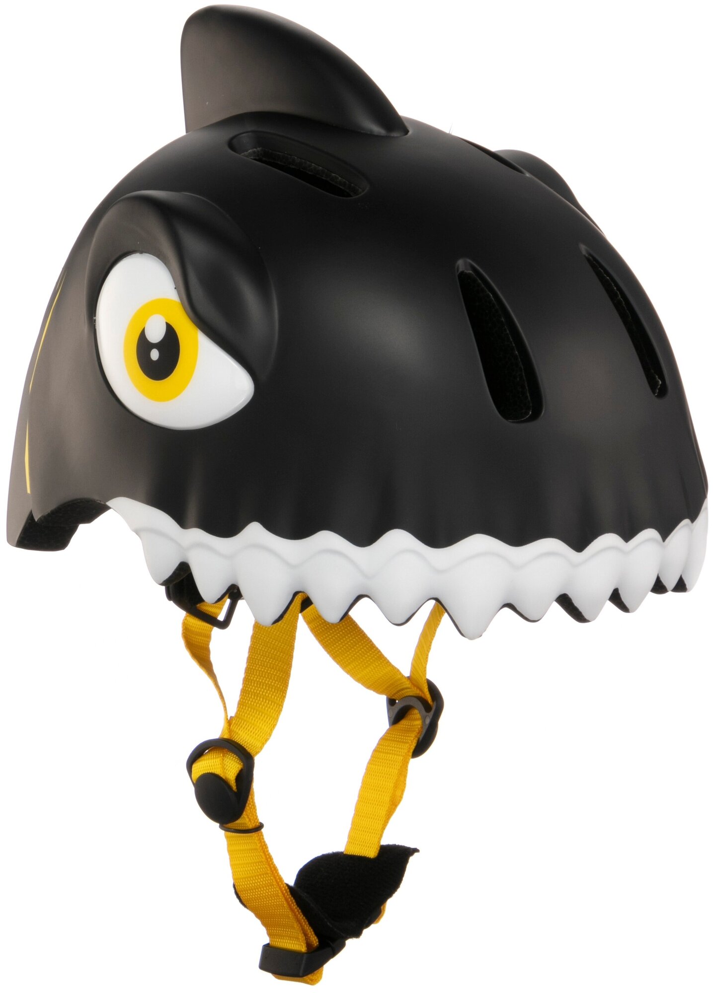 Шлем - Crazy Safety - размер S-M (49-55 см) - Black Shark/черная акула - защитный - велосипедный велошлем детский