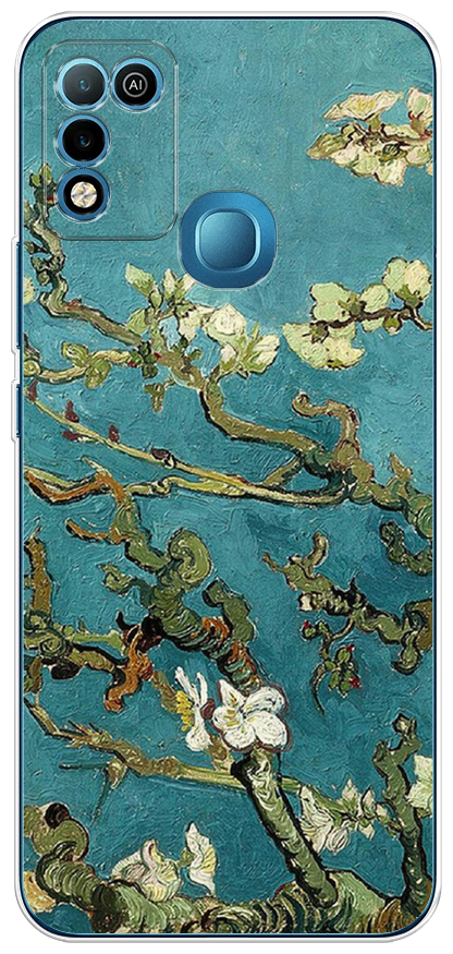 Силиконовый чехол "Ван Гог" на Infinix HOT 11 Play / Инфиникс Хот 11 Плей