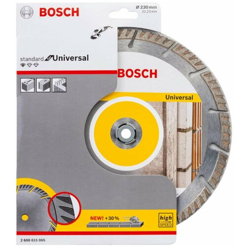 Диск алмазный ECO Universal (230х22.2 мм) Bosch 2608615044 1 шт сменная гайка для угловой шлифовальной машины bosch makita