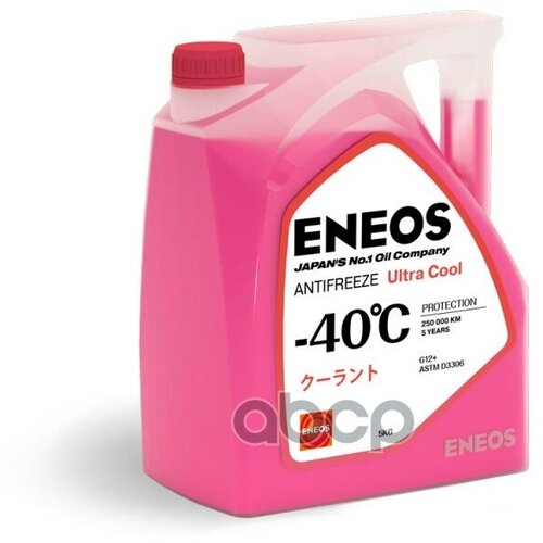 Антифриз ENEOS Ultra Cool -40 розовый 5кг