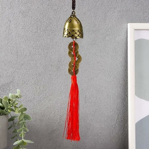 Колокольчик металл 5 монет 1 колокол 30х45х38 см 2шт 732₽