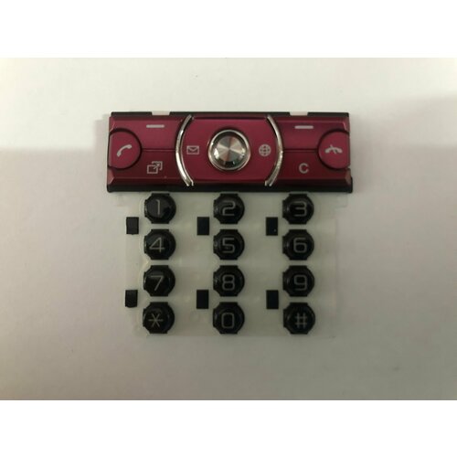 Клавиатура для Sony Ericsson K660 Red (Красная)