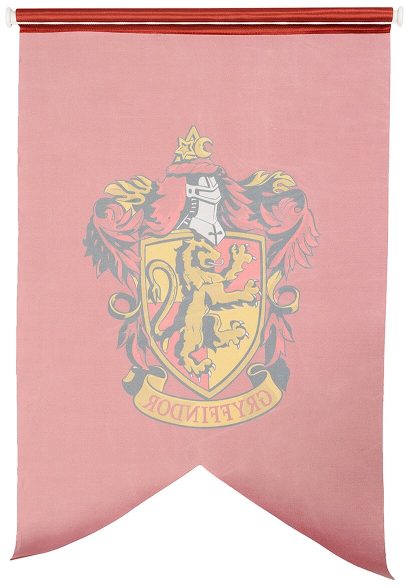 Sihir Dukkani Флаг Гарри Поттер Гриффиндор FLS033, бордовый - фотография № 3