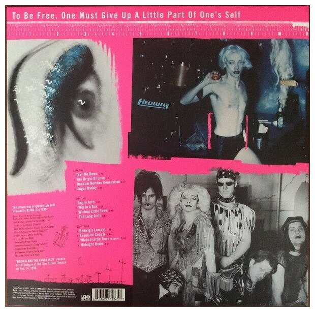 Виниловая пластинка Original Cast, Hedwig And The Angry Inch (Stephen Trask) (0603497843657) Мистерия звука - фото №3