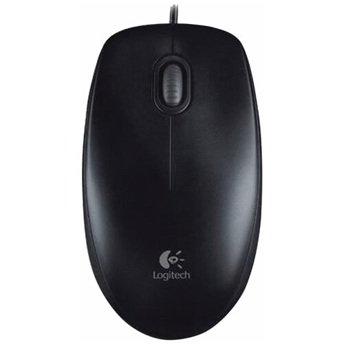 Мышь Logitech B100 USB 910-003357 игровая мышь logitech g203 lightsync black usb 910 005796