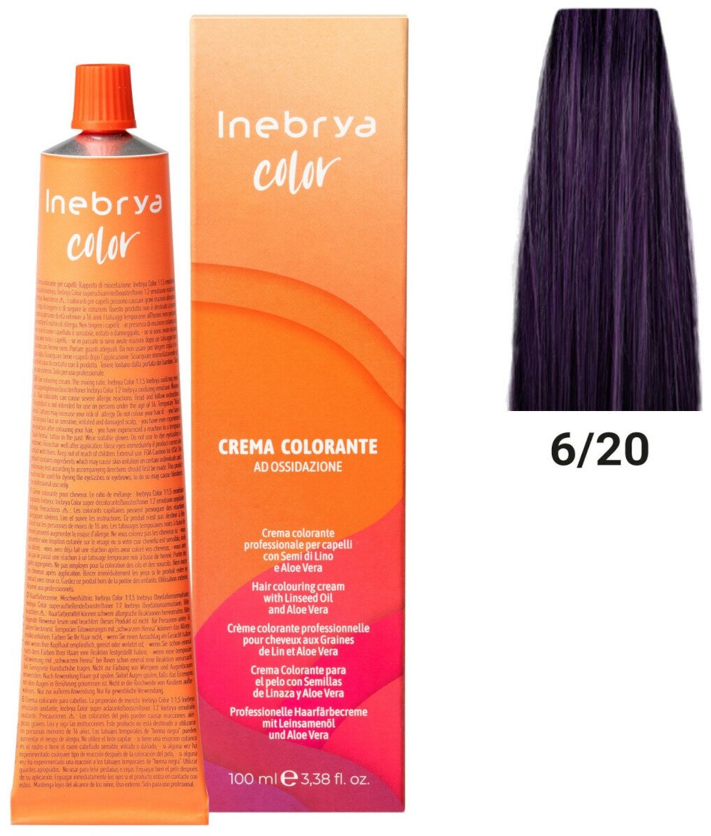 - Inebrya Color Professional 6/20 Ҹ  - 100 