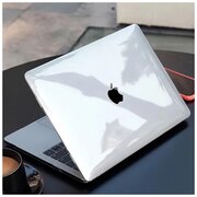 Чехол накладка пластиковая для MacBook Pro 16 2019 (А2141) Кристально-прозрачный Hardshell