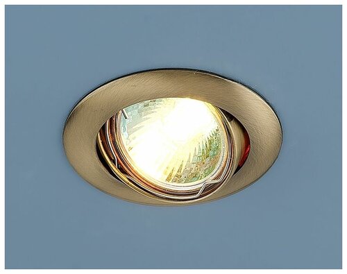Светильник Elektrostandard 104S MR16 SB, G5.3, 50 Вт, цвет арматуры: бронза, цвет плафона: бронзовый