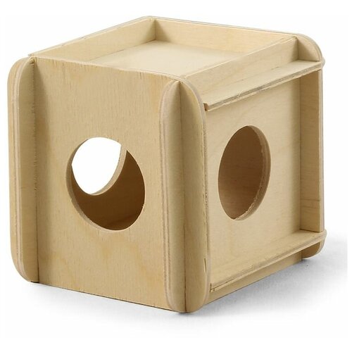 Дерево игрушка-кубик для грызунов гамма, 42032024