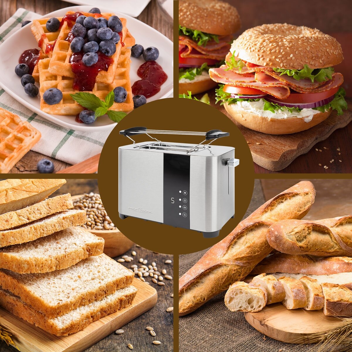 Тостер Profi Cook PC-TA 1250 inox