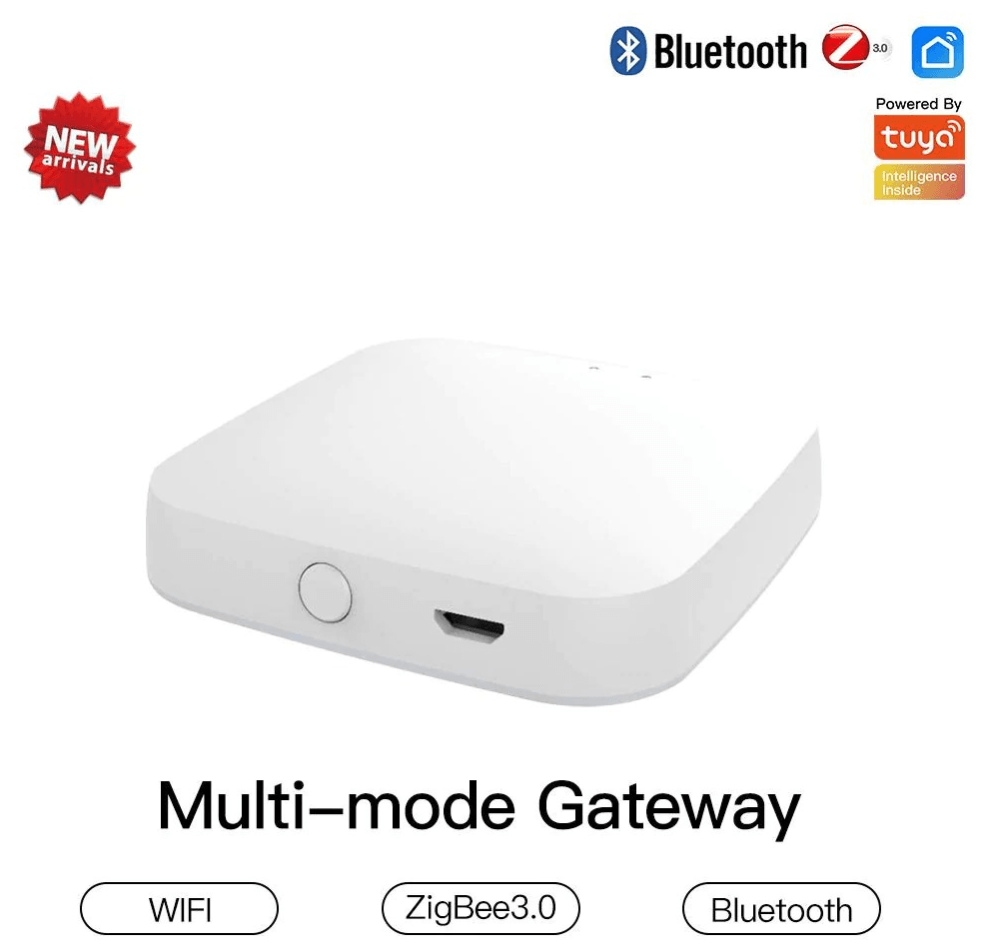 Bluetooth Шлюз MOES Multi-mode Gateway MHUB-W, WLAN & Wi-Fi 2.4GHz, Wi-Fi 2.4GHz & ZigBee & BLE & Mesh, USB, белый - фото №17