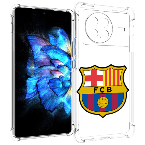 Чехол MyPads ФК FCB Барселона для Vivo X Note 5G задняя-панель-накладка-бампер