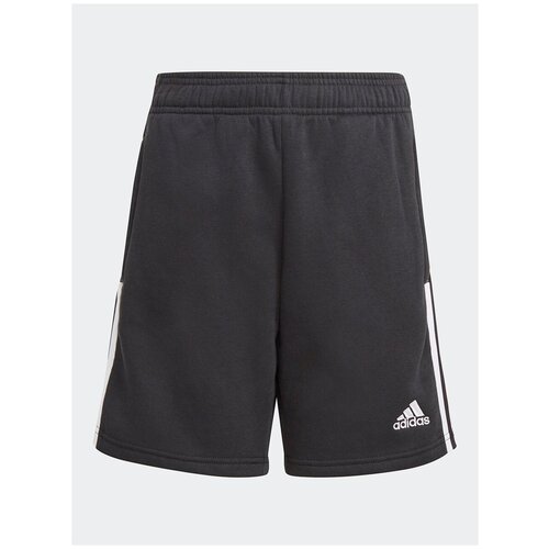 Футбольные шорты adidas для мальчиков, размер 164, черный