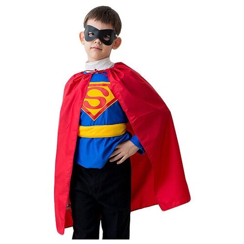 костюм плащ палатка офицерская 9469 122 134 см Бока С Карнавальный костюм Супермен, рост 122-134 см 1048