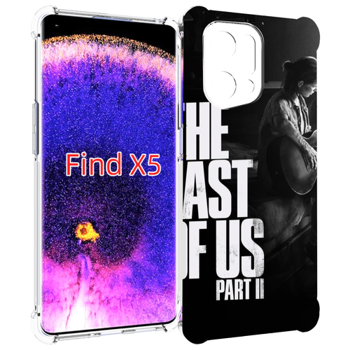 Чехол MyPads The Last of Us Part II Элли для Oppo Find X5 задняя-панель-накладка-бампер