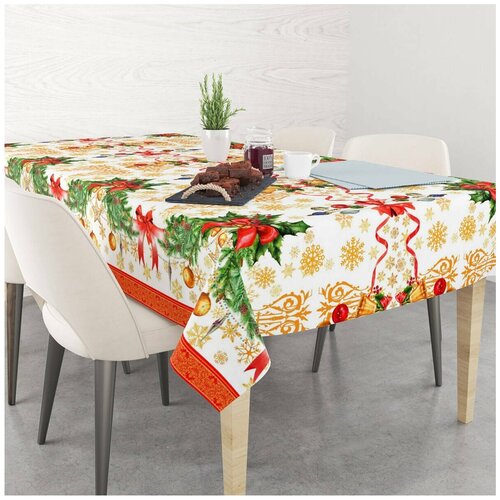 Скатерть 200*145 - Новогодняя сказка Размер 200x145