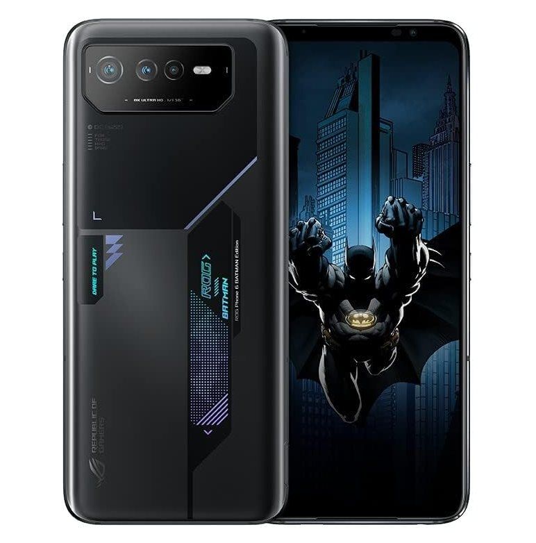 Asus Смартфон ASUS ROG Phone 6D 12/256GB CN (Чёрный, 12 ГБ, 256 ГБ)