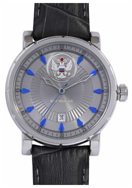 Наручные часы Русское время 4940036, синий, серебряный