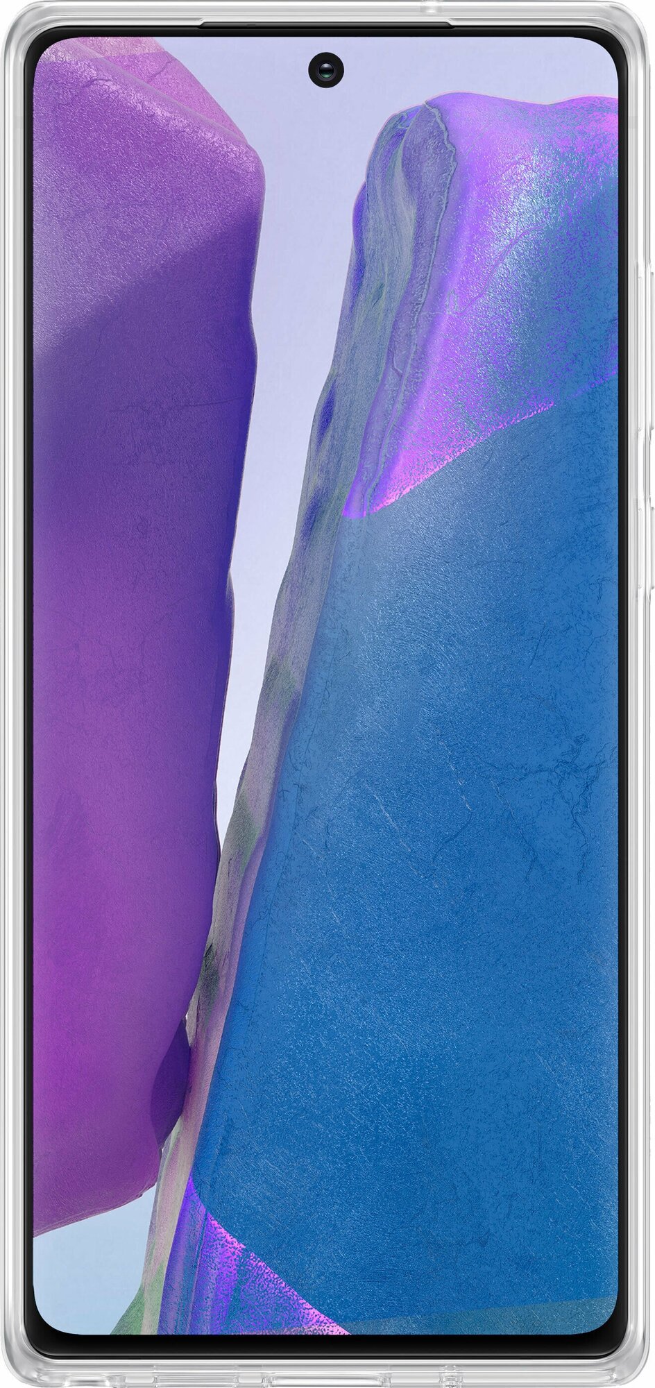Чехол (клип-кейс) SAMSUNG Clear Cover, для Samsung Galaxy Note 20, прозрачный [ef-qn980ttegru] - фото №4