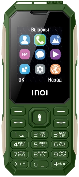 Мобильный телефон INOI 106Z Зелёный