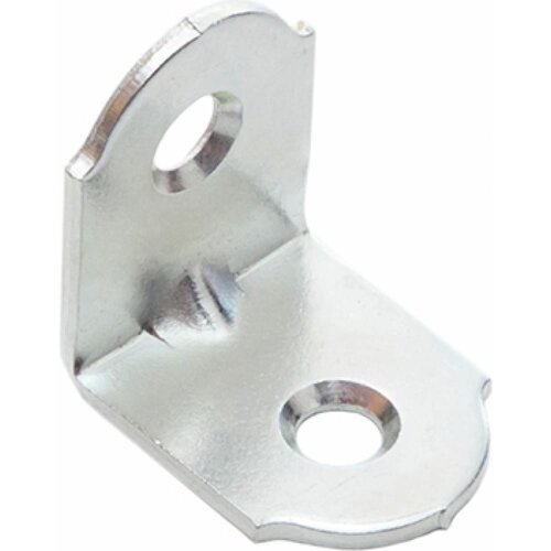 Мебельный уголок скобяной 20х20х16 мм, цинк, 8 шт. 002612