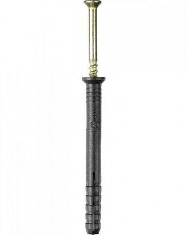 STAYER Дюбель-гвоздь полипропиленовый, потайный бортик, 6 x 60 мм, 1500 шт, STAYER, ( 30640-06-060 ) - фотография № 4
