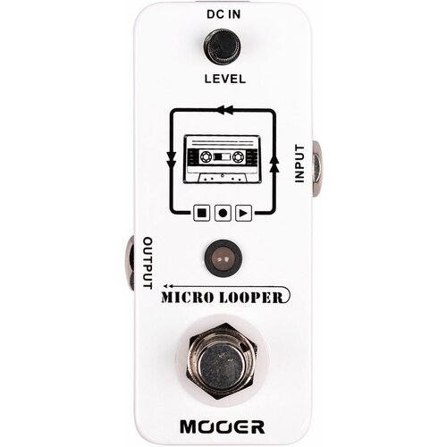 Гитарная педаль Looper Mooer Micro Looper педаль эффектов mooer micro looper