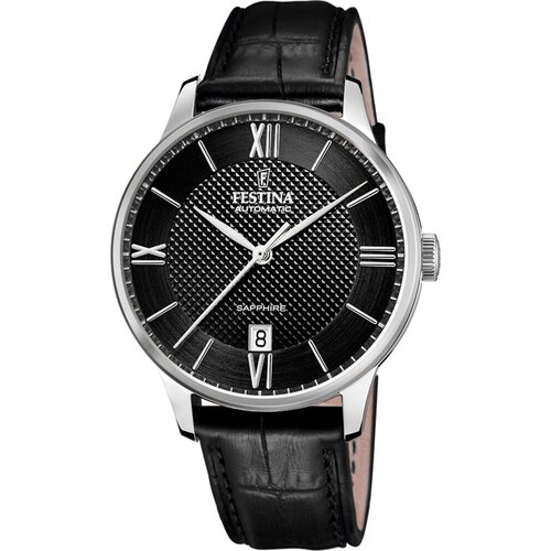 Наручные часы FESTINA Automatic, серебряный, черный