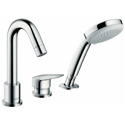 Смеситель для ванны Hansgrohe Logis 71313000 ручной душ hansgrohe croma 28535000 хром