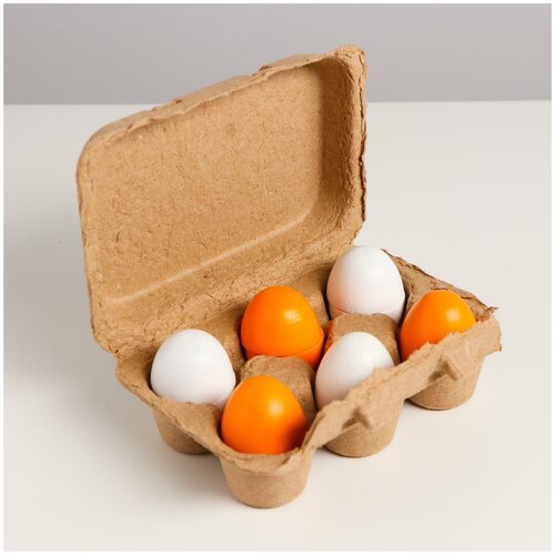Детский игровой набор «Яйца» 16,2×11×5 см детский игровой набор яйца 16 2×11×5 см