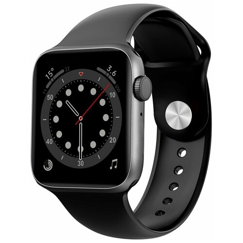 Умные смарт часы с измерением давления и пульса Smart Watch W26 Черный 261500₽