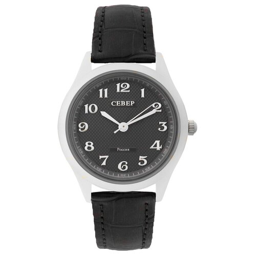 фото Север, москва, ул.кожуховская,д.14,ип смиронов о.и. часы наручные север н2035-018-145 женский ремень черный